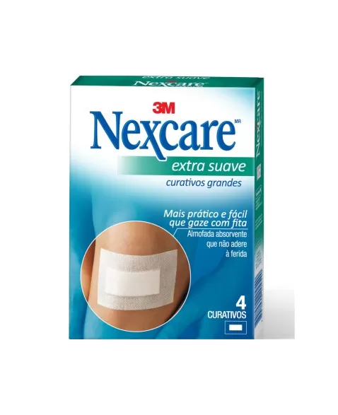 CURATIVO EXTRA SUAVE 60,3MM X 101MM 4 UN/ HB004364277