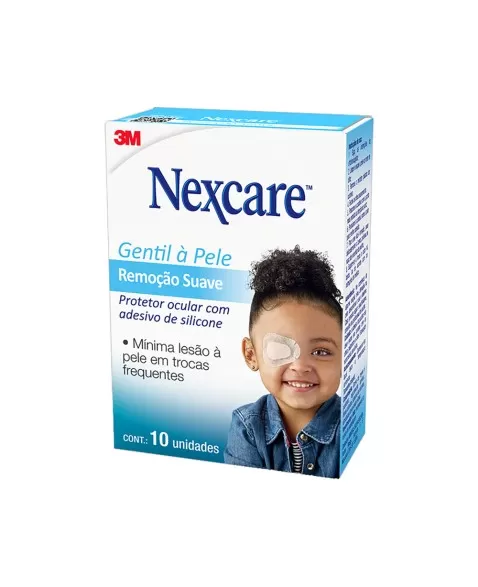 PROTETOR OCULAR INFANTIL REMOCAO SUAVE 50MM X 60MM 10 UN/ HB004661094