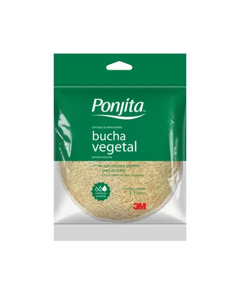 BUCHA VEGETAL BANHO ESFOLIAÇÃO PROFUNDA/ HB004007660