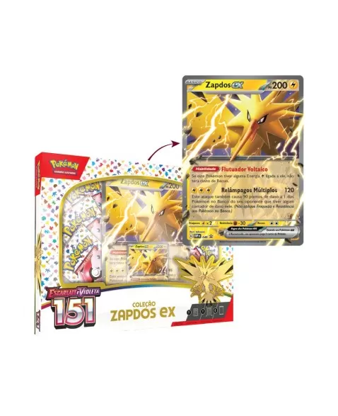 JGS BRINQ CARTON- POKEMON EV3.5 - BOX ZAPD OS EX/33355