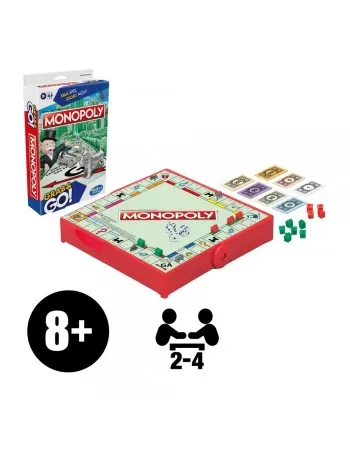 JG GRAB & GO MONOPOLY/F8256