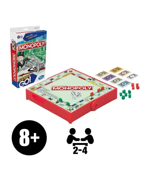 JG GRAB & GO MONOPOLY/F8256