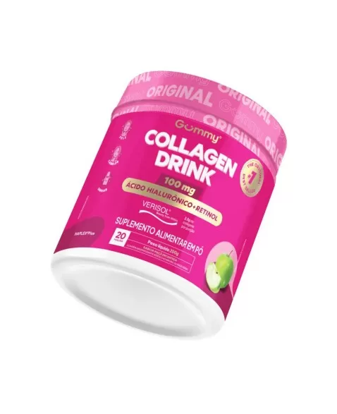 GUMMMY COLLAGEN DRINK EM PO - MAÇA VERDE/PD03