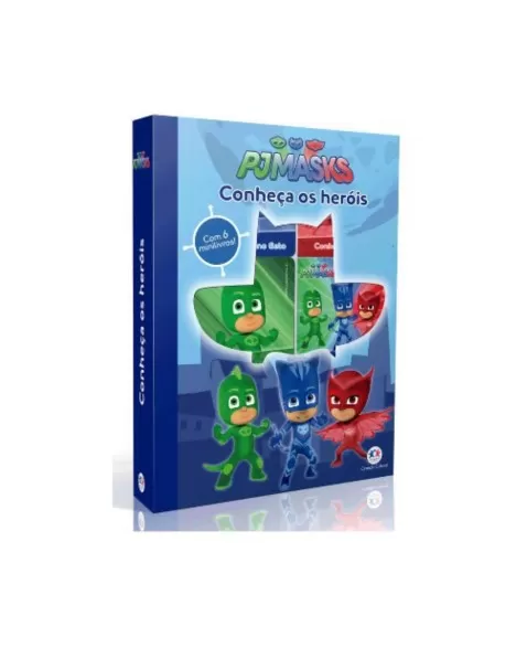 MINI BOX 6 MINI LIVROS - PJ MASKS/81098