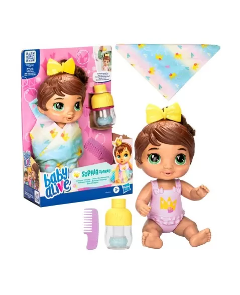 BABY ALIVE PRETEND SHAMPOO MORENA/F9120