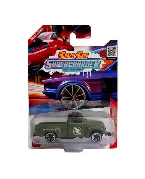 CRAZY CARS SUPERCHARGER - 1 UNIDADE/CZ004