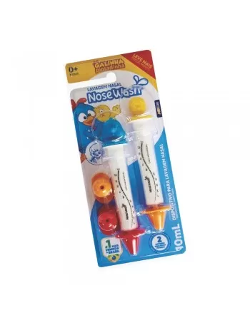 DISPOSITIVO P/ LAVAGEM NASAL NOSEWASH 10ML - GALINHA PINTADINHA / PINTINHO/NWGP02