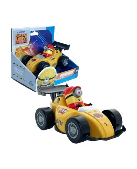 VEICULO FRICÇAO MINION - CARRO DE CORRIDA/7390