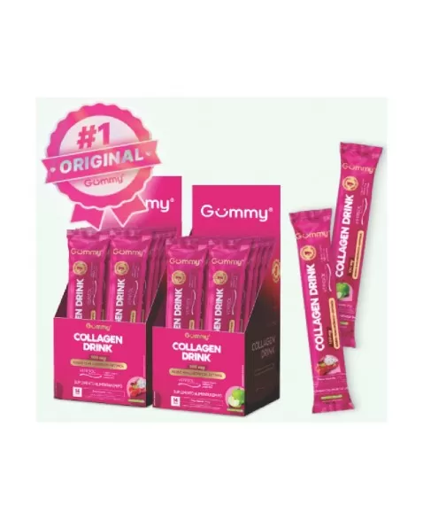 DISPLAY C/14 SACHE GUMMMY COLLAGEN DRINK STICK CRANBERRY C/PITAYA/PD04