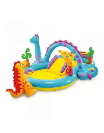 PISCINA PLAYGROUND MUNDO ENCANTADO DOS DINOSSAUROS 290L/57135