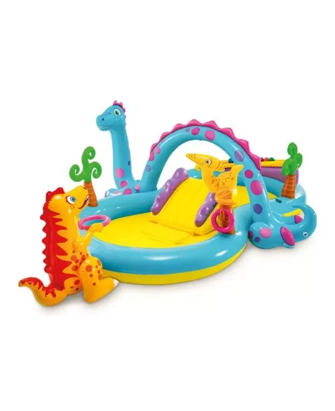 PISCINA PLAYGROUND MUNDO ENCANTADO DOS DINOSSAUROS 290L/57135