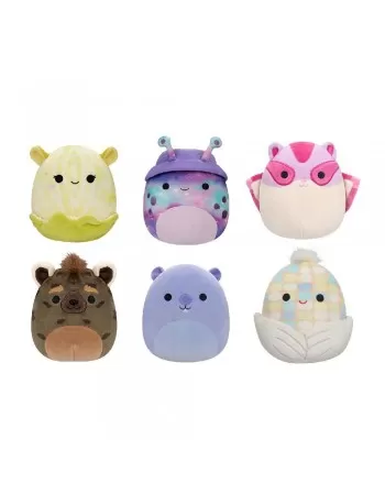 PELUCIA SQUISHMALLOWS 5" VIDA MARINHA SORTIDAS S6/2864