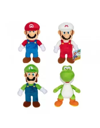 DISPLAY C/ 8 PELUCIAS 9" SUPER MARIO SORT/4210