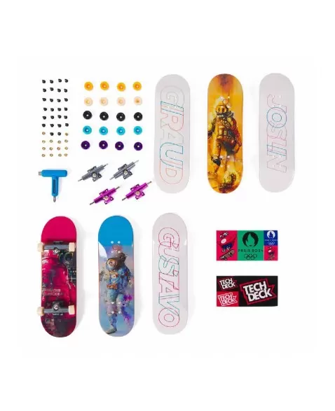 TECH DECK - SKATE DE DEDO SHOP BONUS PACK C/6/2892