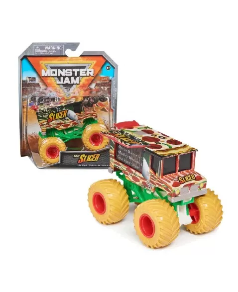 CARRO MONSTER JAM PIZZA TRUCK FTC 1:64 SORT/3098