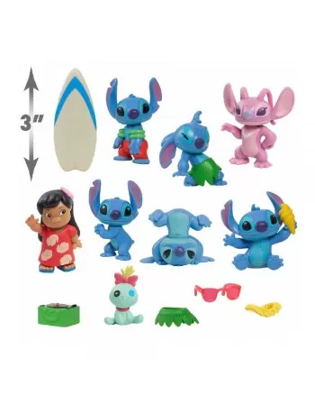 SET C/ FIG LILO E STITCH 2.25"/3992