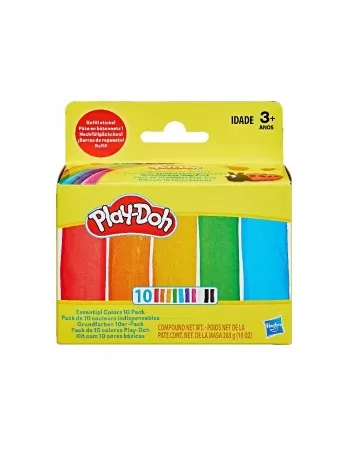 PLAY-DOH ESSENTIAL COLORS 10 PACK/F9817-G1718