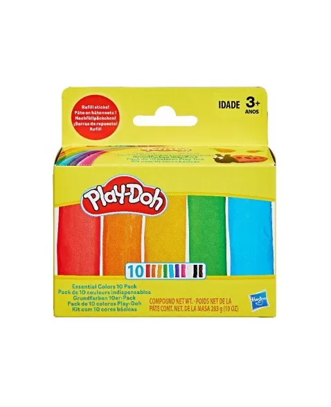 PLAY-DOH ESSENTIAL COLORS 10 PACK/F9817-G1718