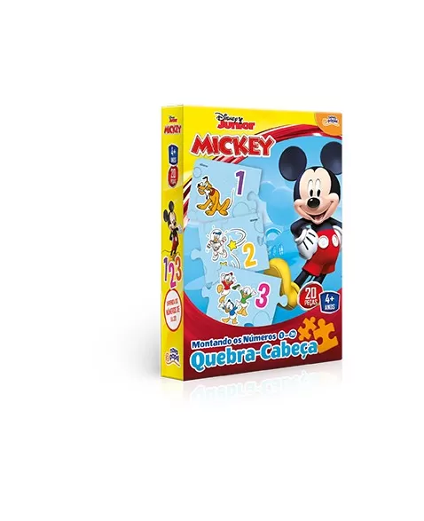 QC MONTANDO OS NUMEROS DE 1 A 20 MICKEY / 8020