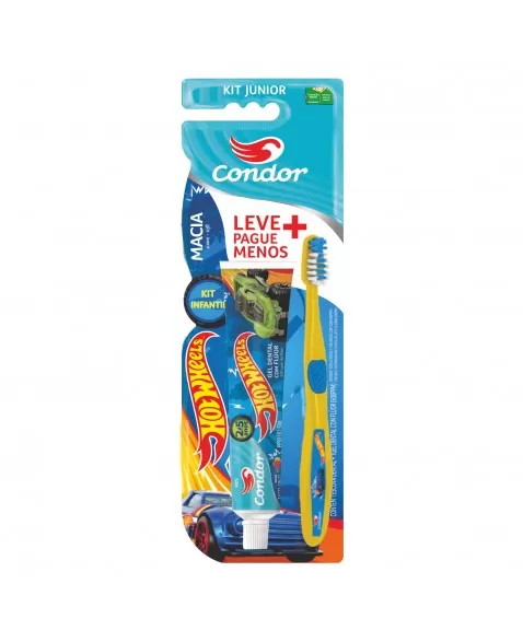 ESCOVA DE DENTE + GEL HOT WHEELS JR/8160 / 971937