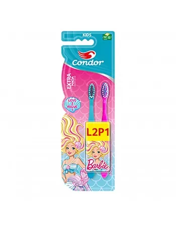 ESCOVA DE DENTE BARBIE KIDS L2P1/8267-3 / 972592