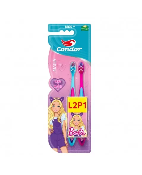 ESCOVA DE DENTE BARBIE KIDS + L2P1/8270-0/973042