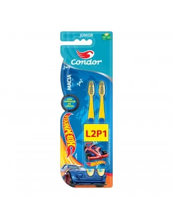 ESCOVA DE DENTE HOT WHEELS JR L2P1/8260-0/972161