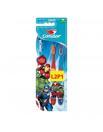 ESCOVA DE DENTE AVENGERS JR L2P1/8260-0/972164