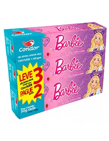 GEL DENTAL BARBIE KIDS+L3P2 50 G / 8211/973057