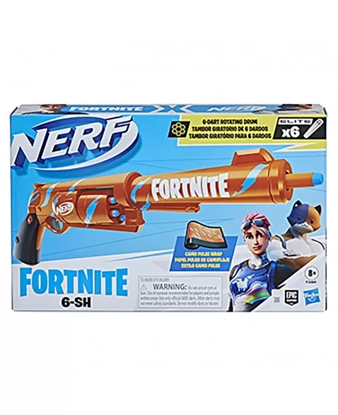 NERF FORTNITE SIX SHOOTER/F2684