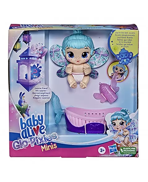 BABY ALIVE GLO PIXIES MINI AQUA FLUTTER (GREEN)/F2599