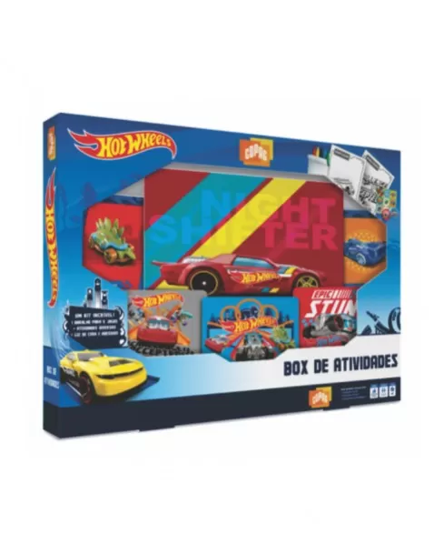 BOX DE ATIVIDADES HOT WHEELS/ 90946