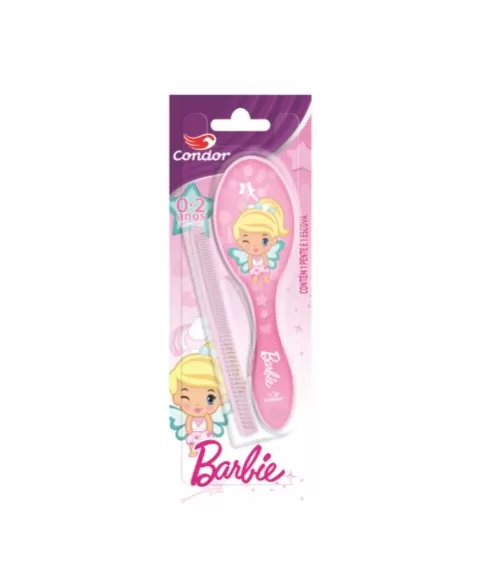 ESCOVA CAB+PENTE BABY BARBIE 6X1/6782/972716