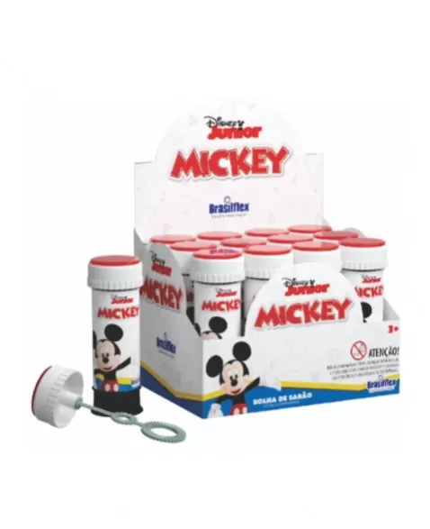 DISPLAY C/12 BOLHAS 60ML C/JOGO MICKEY/ 834009