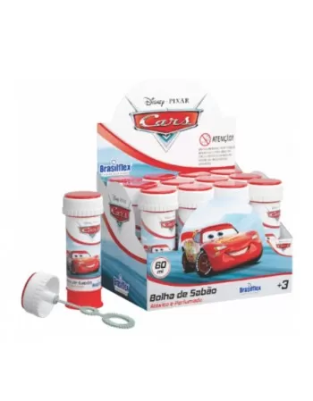 DISPLAY C/12 BOLHAS 60ML C/JOGO CARS/ 834012