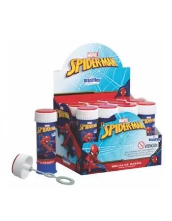 DISPLAY C/12 BOLHAS 60ML C/JOGO SPIDER-MAN/ 834016