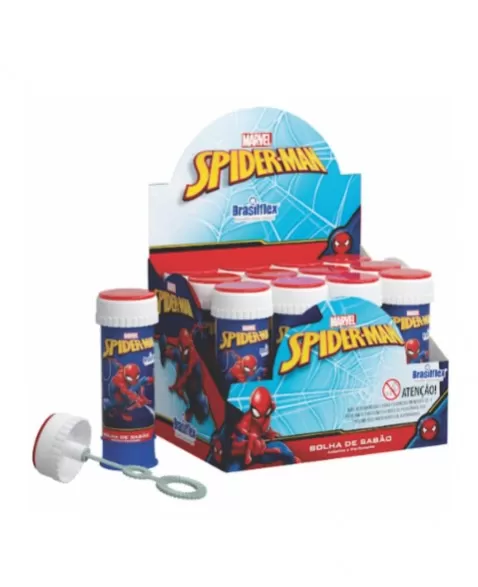 DISPLAY C/12 BOLHAS 60ML C/JOGO SPIDER-MAN/ 834016