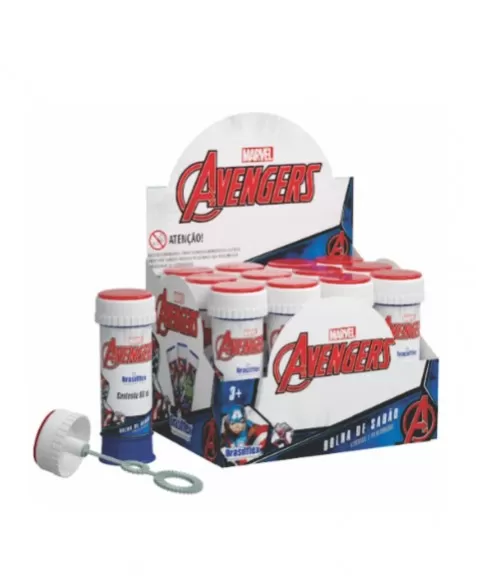 DISPLAY C/12 BOLHAS 60ML C/JOGO AVENGERS/ 834015