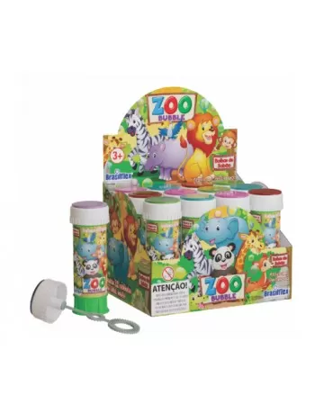 DISPLAY C/12 BOLHAS 60ML C/JOGO ZOO/ 834006