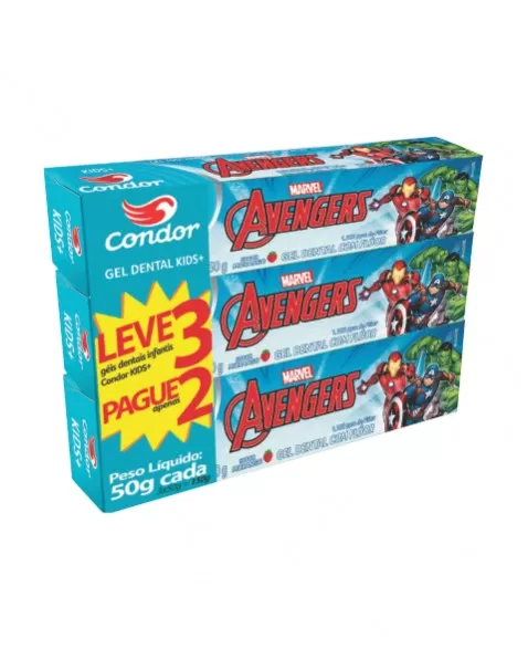 GEL DENTAL KIDS + AVENGERS L3P2 50 G / 8211/ 972931