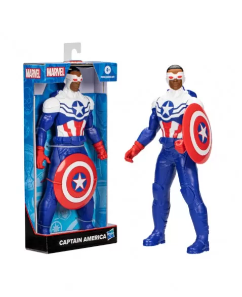 FIG 9,5\" CAPITAO AMERICA NEGRO/F6936