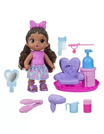 BABY ALIVE SUDSY STYLING NEGRA/F6147