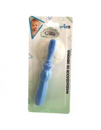 MASSAGEADOR DE GENGIVA DE SILICONE -AZUL/ 791284