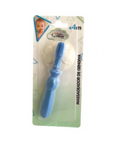 MASSAGEADOR DE GENGIVA DE SILICONE -AZUL/ 791284