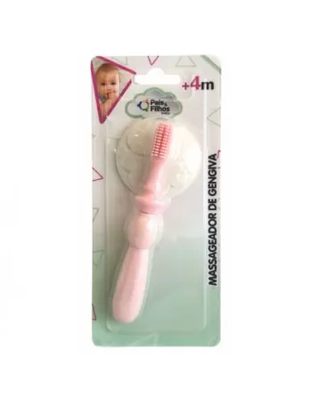 MASSAGEADOR DE GENGIVA DE SILICONE -ROSA/ 791285