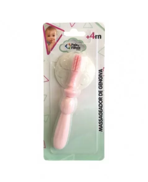 MASSAGEADOR DE GENGIVA DE SILICONE -ROSA/ 791285