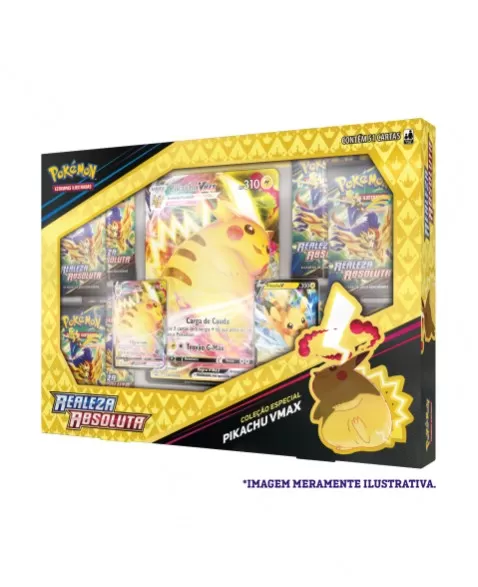 POKEMON BOX PIKACHU VMAX - REALEZA ABSOLUTA / 32195