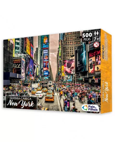 Q. CABEÇA 500 PÇS - NEW YORK - PREMIUM/790680