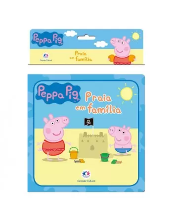 LIVRO DE BANHO PEPPA PIG - PRAIA EM FAMÍLIA/83528