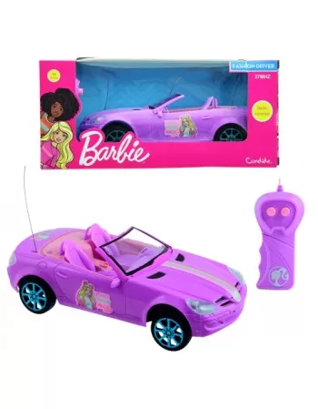 VEICULO RC FASHION DRIVER BARBIE 3 FUNCOES - PILHAS/1834